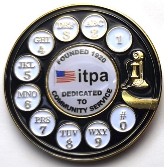 ITPA Dial Token - Paperweight (2) Sided
